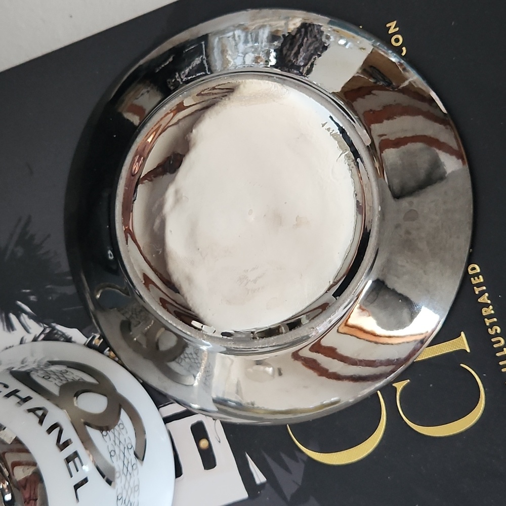 CHANEL Coffee/Tea cup, white/silver - Picture 6 of 6